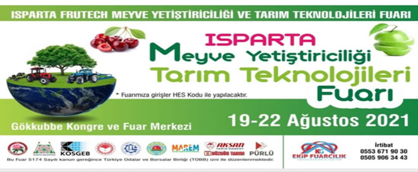 Isparta Meyve Yetiştiriciliği Tarım Teknolojileri Fuarı