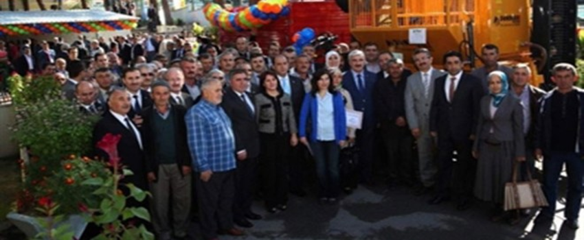 Amasya Çiftçisine Makine ve Ekipman Desteği