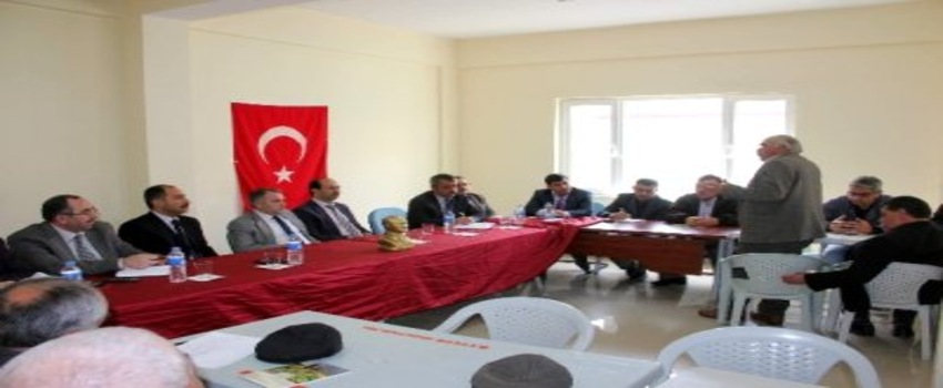 Kozaklı`da Çiftçilerin Sorunları Görüşüldü