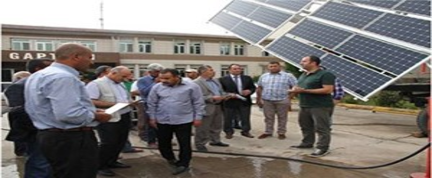 Gaptem`de Çiftçilere Etkin ve Verimli Sulama Yöntemleri Eğitimi Verildi