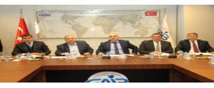 Türkiye Hububat Bakliyat Sektör Kurulu GAİB`te Toplandı
