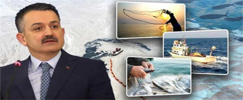 BAKAN PAKDEMİRLİ`DEN MÜSİLAJDAN ETKİLENEN BALIKÇILARA DESTEK AÇIKLAMASI