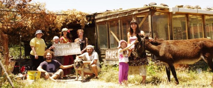 İzmir`de Ekolojik Bir Çiftlik : İmece Evi