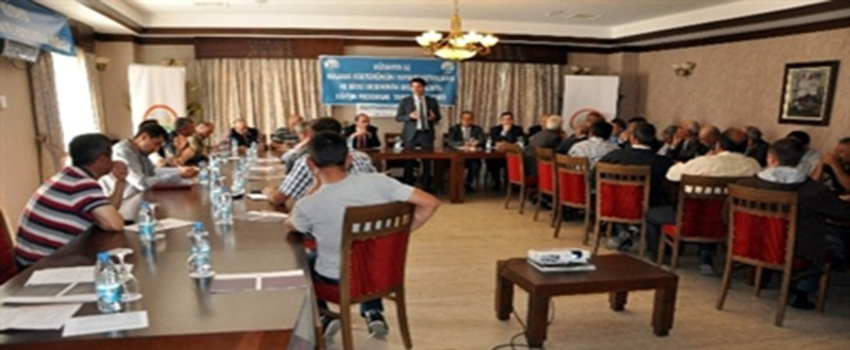 Kütahya`da Sulamada Kullanılan Tesislerin Verimlilikleri Araştırılıyor