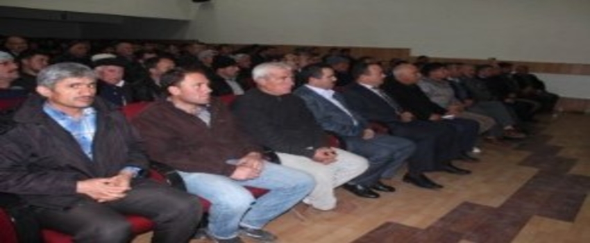 Beyşehir`de Hayvan Yetiştiricilerine Desteklemelerle İlgili Bilgilendirme Semineri
