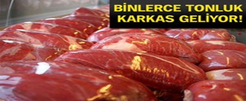 AB`den tonlarca karkas et ithal edilecek