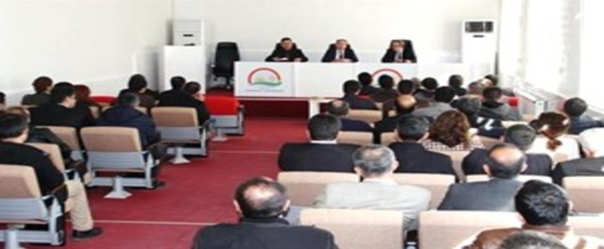 Adıyaman`da, Şap Virüsüyle Alakalı Toplantı Düzenlendi