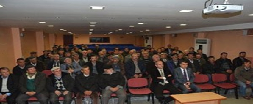 Yetiştiriciler Boyabat`ta Toplandı