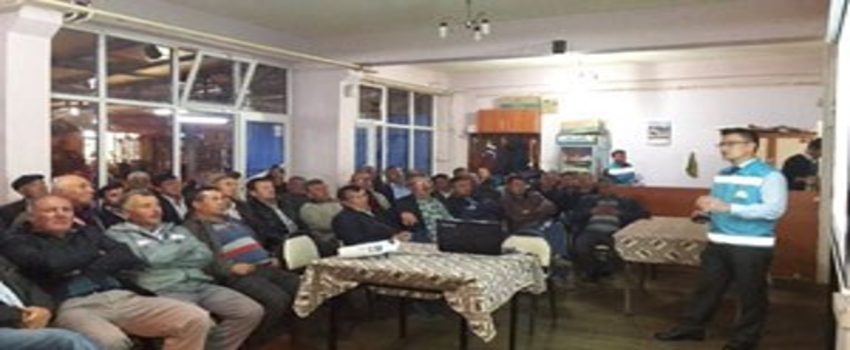 Çiftçiler Gece Eğitimleri ile Bilgilendiriliyor
