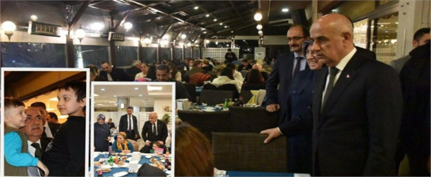 BAKAN KİRİŞCİ, DEPREMZEDE VATANDAŞLARLA BİR ARAYA GELDİ