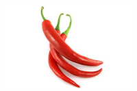 Acı biber Yarım kase doğranmış veya dilimlenmiş kırmızı acı biber 107 8 miligram C vitamini içermektedir