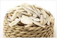 Ay çekirdeği Sağlıklı yağlar olan tekli ve çoklu doymamış yağ asitleri açısından oldukça zengindir Magnezyum içeriği zengin olduğundan kemik sağlığı açısından önemli rol oynar Ekmeklere ve salatalara eklenebilir