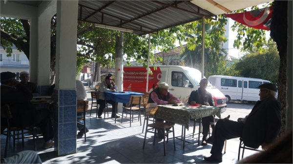 Mobil Tarım Ekibi Aydın ın köylerini ziyaret ediyor