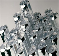 Teneke kutu içeceklerin ağız kısımları