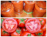 Cam kavanozu kapatmak için kullandığı kapağı da konservenin hava almaması için her yıl yenilediğini anlatan Ekinci Kavanozumuzu kaynar şekilde doldurduktan sonra kapağı önce 2 defa tersine çeviriyoruz daha sonra normal yöne hava almayacak şekilde iyice sıkıyoruz