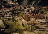 Dev bir mağarada yaşıyorlar