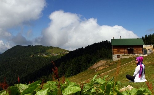 Neresine bakarsanız bakın her yerinin ayrı güzelliği var Yaylada sadece yöre halkı tarafından hayvancılık faaliyeti yapılıyor Ayrıca gelen turistlerin konaklama imkanı bulabileceği mekanlar da mevcut diye konuştu