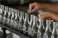 Çin de bir meşrubat fabrikası