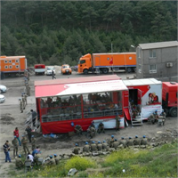 Vodafone Çiftçi Kulübü Tırı Soma da Yardımlarına Devam Ediyor