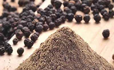 Karabiber potasyum magnezyum demir vitamin K ve C vitamini içerir