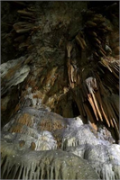 Mağaranın son noktası Aynalıgöl Aynalıgölün su kotunun yaklaşık eksi 47 metre seviyesinde bulunması mağaranın deniz seviyesi altında da devam ettiğini gösteriyor