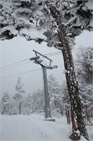 Sarıkamış beyaza büründü