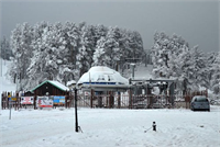 Sarıkamış beyaza büründü