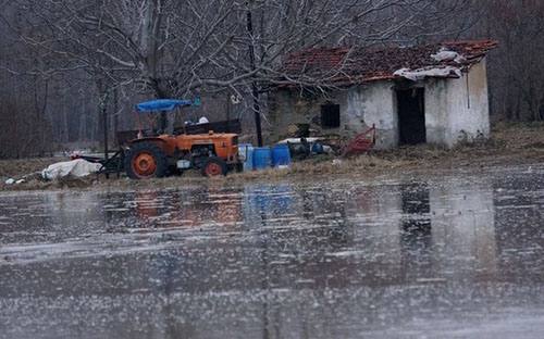 Meriç Nehri taştı
