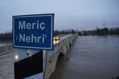 Meriç Nehri taştı