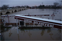 Meriç Nehri taştı