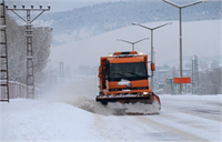 Doğu Anadolu ya kar yağdı