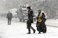 Doğu Anadolu ya kar yağdı