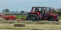 Massey Ferguson 265 Çift Römork İle Keskin Bayır