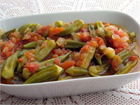 8 Kilo vermek isteyenler bamyayı tercih edebilir