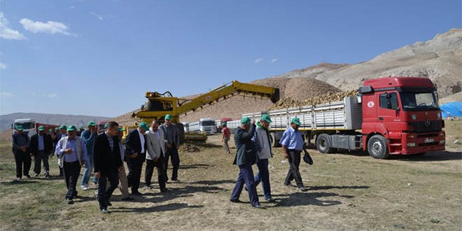Kayseri şeker pancar söküm günleri başladı