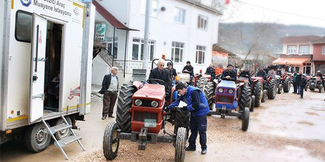 Gezici Muayene İstasyonu Çiftçinin Ayağına Gitti