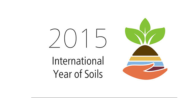 2015 Uluslararası Toprak Yılı The International Year of Soil IYS olarak ilan edildi