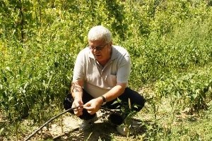 Güneş Enerjisinden Ürettiği Elektrikle Tarım Arazini Suluyor