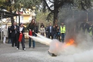 Tarım Müdürlüğünde Yangın Tatbikatı Yapıldı