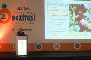 Isparta Elması Çocuk Obezitesi Sempozyumunda Tanıtıldı