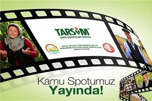 Tarsim in Kamu Spotu Yayında