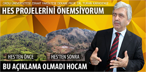 Hes projelerini önemsiyorum