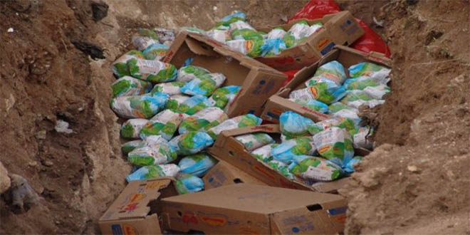 Habur da 15 Ton Kaçak Tavuk İmha Edildi