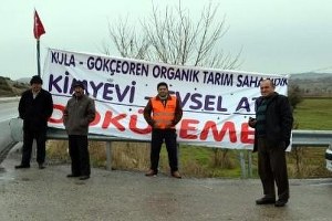 Kula da Katı Atık Bertaraf Tesisine Hayır Eylemi