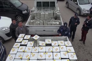 Gaziantep te 6 Ton Kaçak Yağ Ele Geçirildi