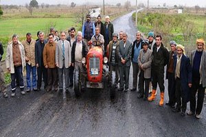 3600 kilometrelik ova yolu asfaltlandı