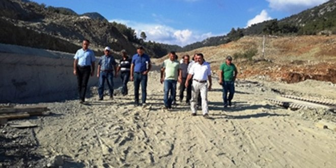 Kaş ta 2 Bin 060 Dekar Alan Suya Kavuşacak