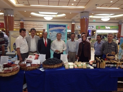 Konya da Organik Tarım Ürünleri Sergilendi