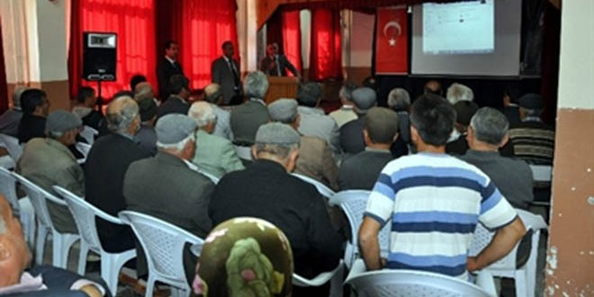 Han da Arazi Toplulaştırma Toplantısı