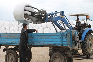 Yenişehir de Silaj Tesisi Çiftçiyi Güldürdü